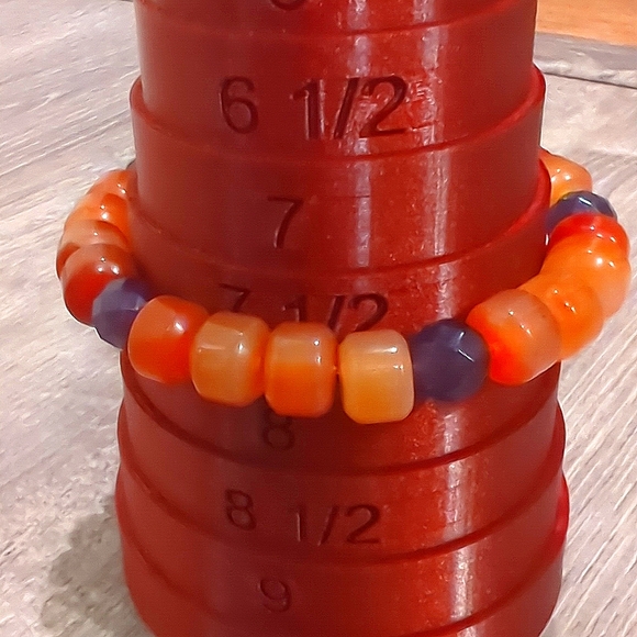 Jay King DTR Carnelian Faceted Amethyst Bracelet - Picture 6 of 7